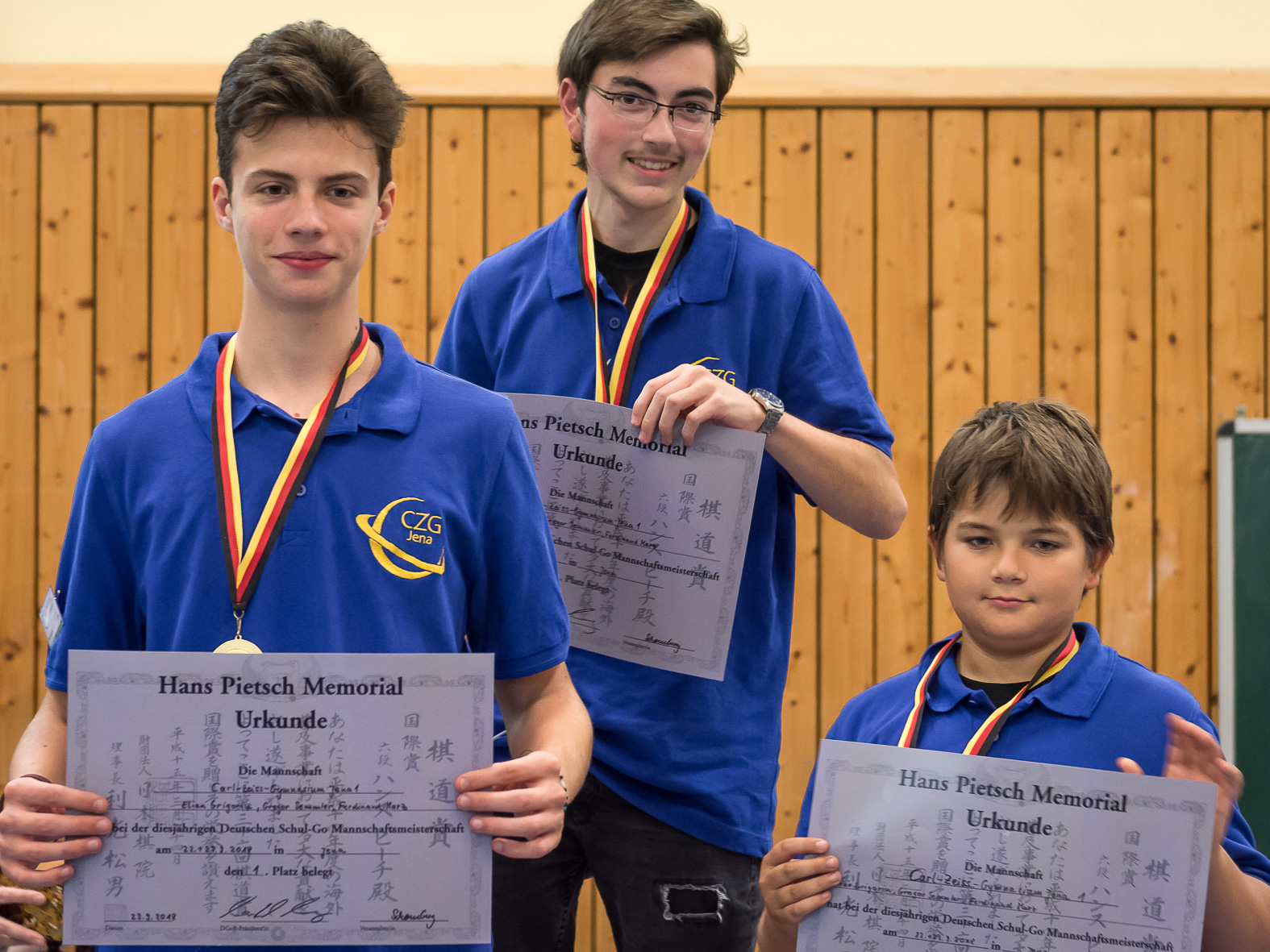 Deutscher Meistertitel für Jena Go in Jena
